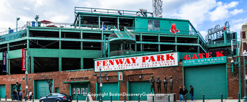 Fenway Park, home of the Boston Red Sox Fenway Park, home of the Boston Red Sox