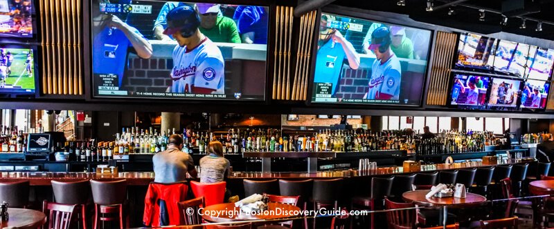 Tony C's Sports Bar and Grill near Fenway Park in Boston