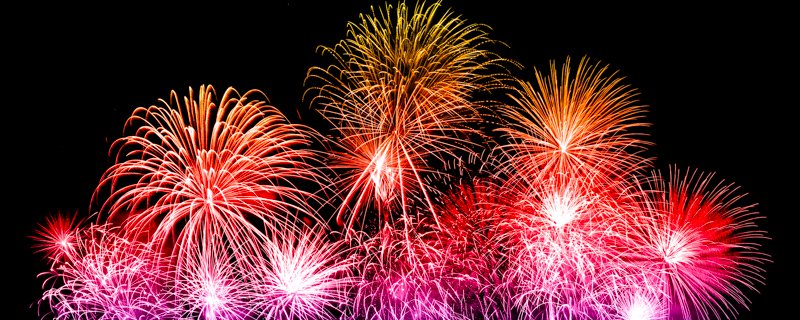 Boston Labor Day Events -Fireworks over Boston Harbor