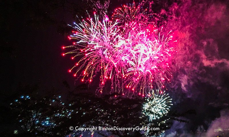 Boston fireworks