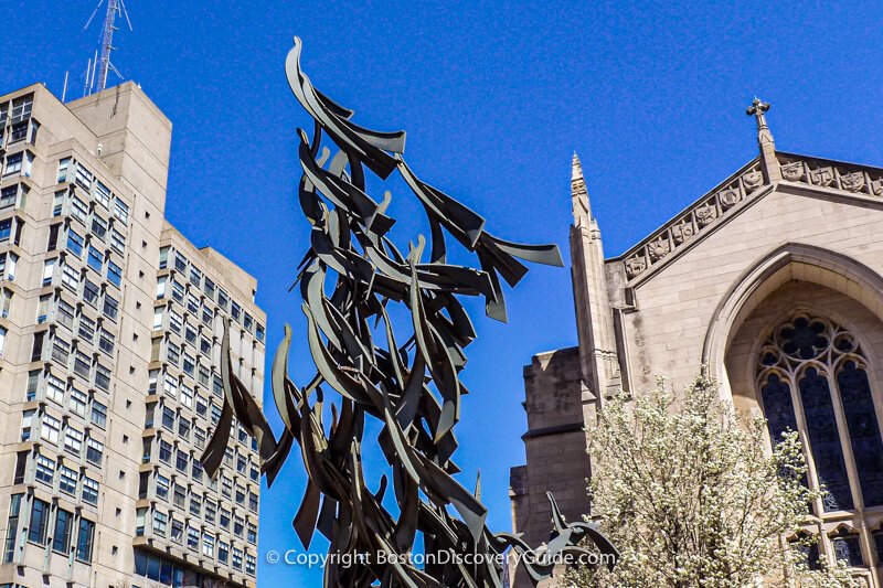 Dr. Martin Luther King memorial at Boston University - Free at Last