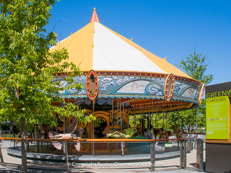 Carousel on Rose Kennedy Greenway