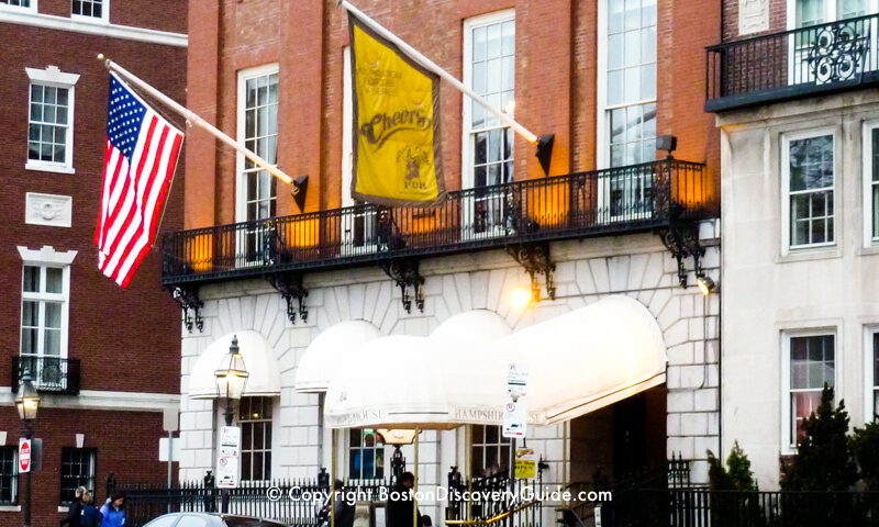 The original Cheers pub on Charles Street in Boston