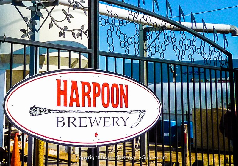 Harpoon Brewery in South Boston Waterfront