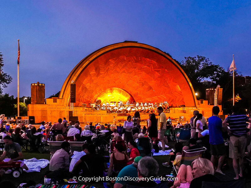 Landmarks Orchestra Concerts at the Hatch Shell Landmarks Concerts at the Hatch Shell