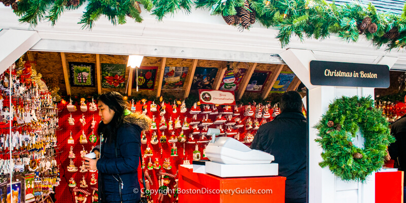 Boston's Winter Holiday Market & Ice Rink