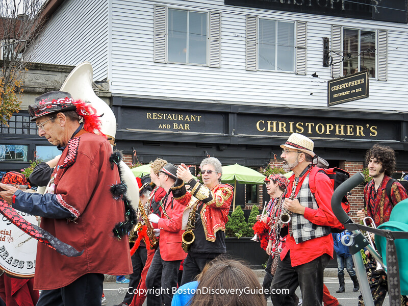 Photo of HONK Festival band - coming to Boston on Indigenous Peoples Day Weekend   