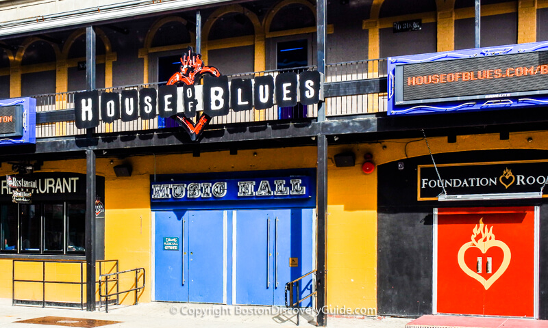 House of Blues Boston across from Fenway Park