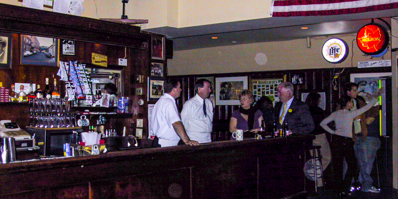 JJ Foley's Cafe in Boston's South End neighborhood - popular Irish pub since 1909 JJ Foley's Cafe in Boston's South End neighborhood - popular Irish pub since 1909