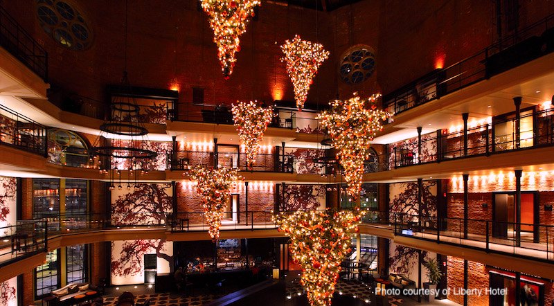 Liberty Hotel near Boston's Beacon Hill neighborhood