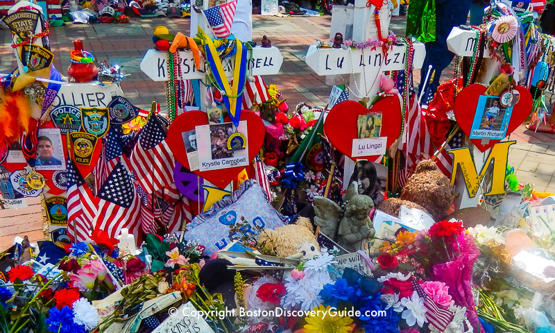 Boston Marathon Bombing Memorial - Photos the four people killed by the Marathon bombers Boston Marathon Bombing Memorial - Photos the four people killed by the Marathon bombers