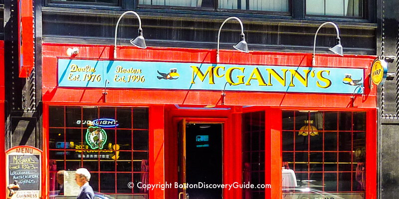 McGann's Irish Pub near TD Garden in Boston McGann's Irish Pub near TD Garden in Boston