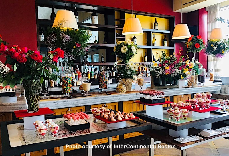 Chef's Dessert Table at Miel's Mother's Day Brunch in Boston