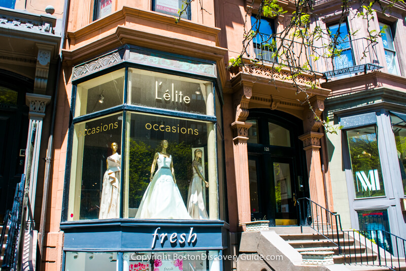 L'Elite and Arche on Boston's Newbury Street