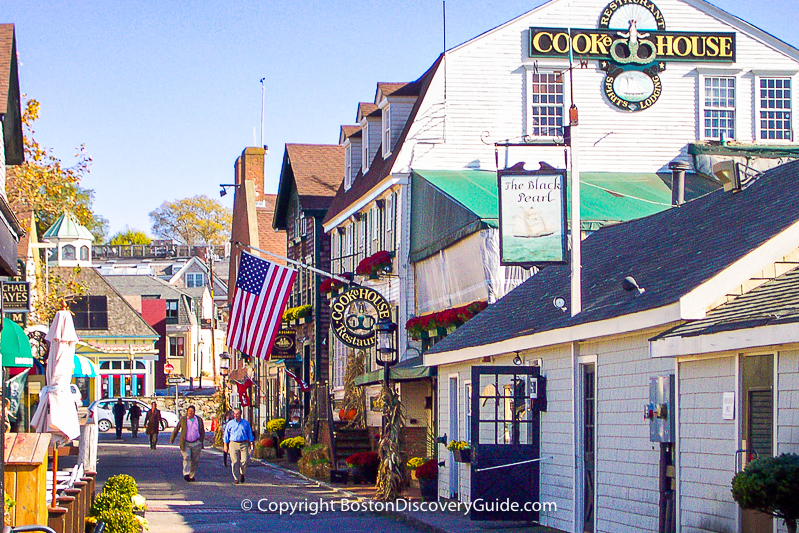 Bannister's Wharf in Newport, Rhode Island