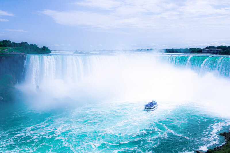 Niagara Falls and Maid of the Mist