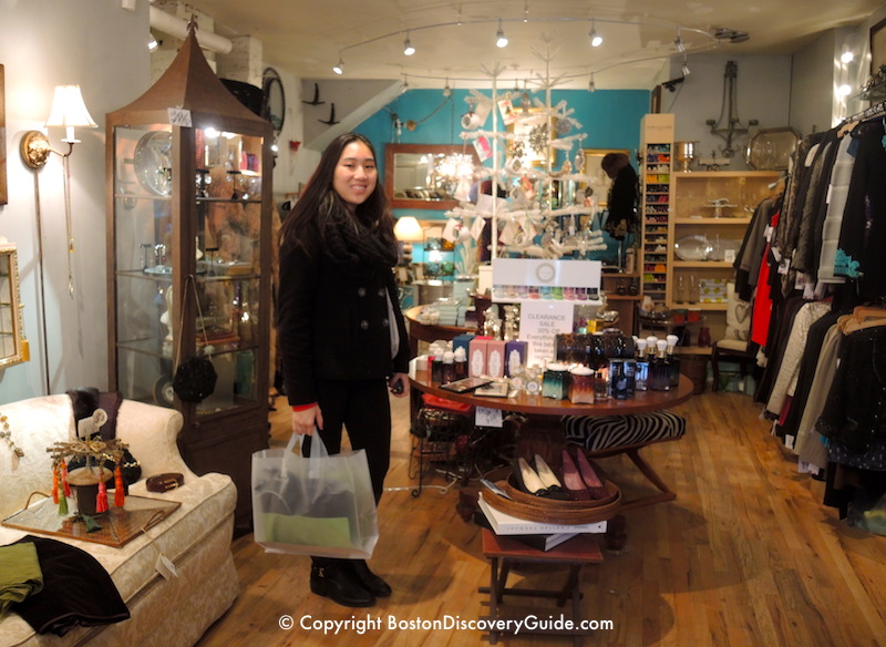 Stocking up on unique items at Ensemble, a North End concept boutique