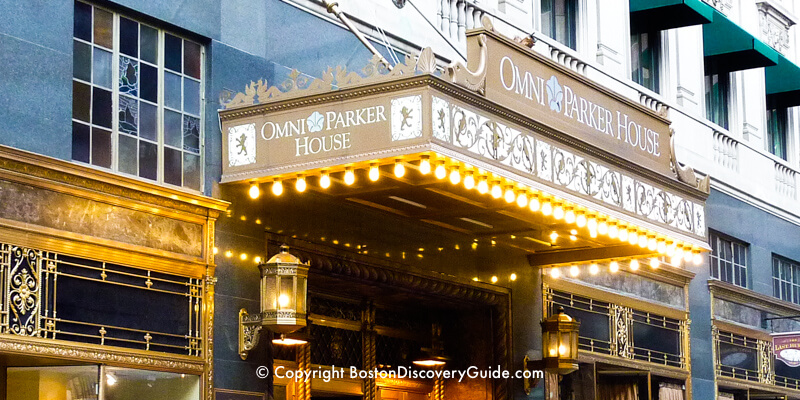 Omni Parker House Hotel on Boston's Freedom Trail