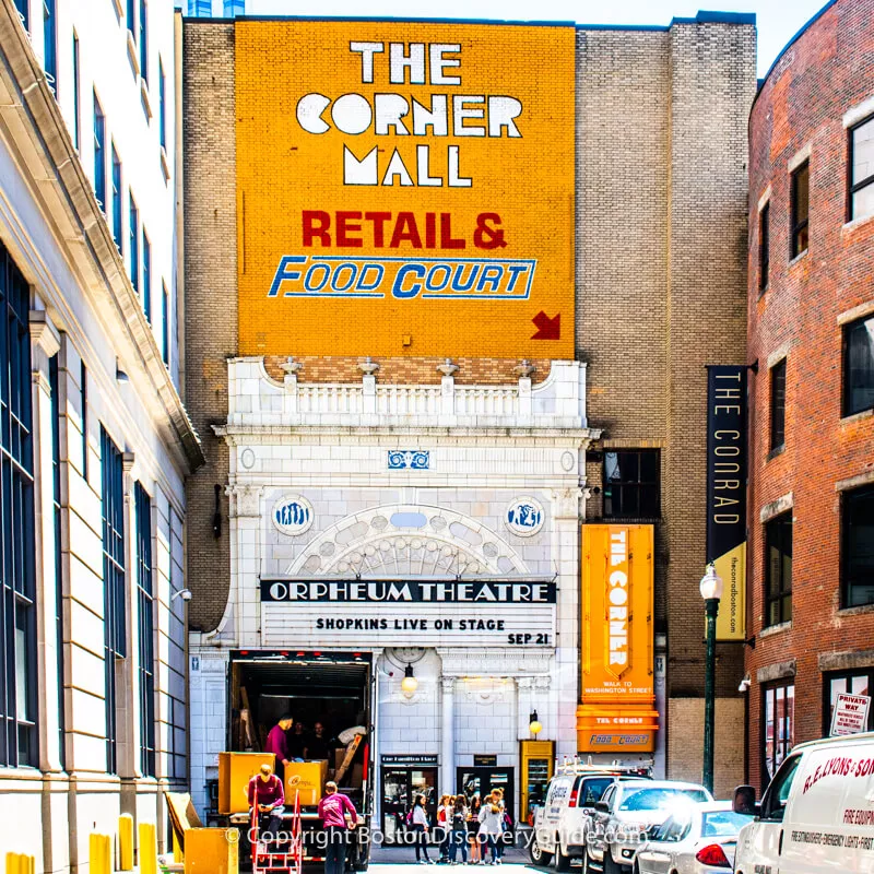 Orpheum Theatre in Boston Orpheum Theatre in Boston