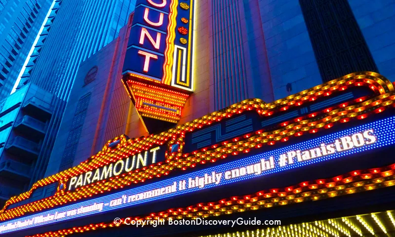 Paramount Theatre in Boston Paramount Theatre in Boston