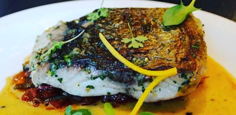 Peregrine's bluefish fra diavolo (photo credit: Peregrine Boston on Facebook) Peregrine's bluefish fra diavolo (photo credit: Peregrine Boston on Facebook)