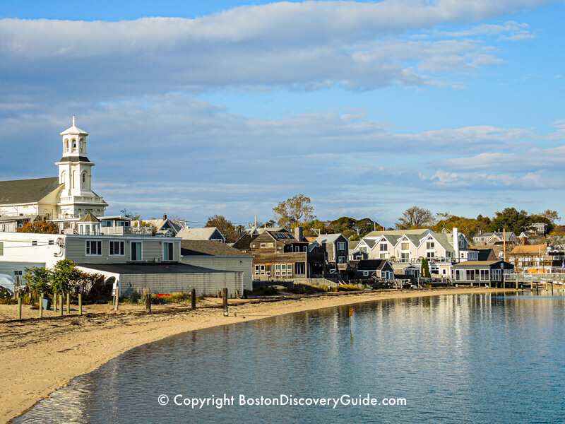 View of Provincetown from MacMillan Wharf 
