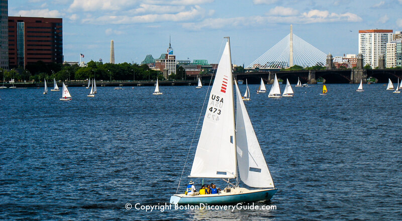 Sailing in Boston Sailing in Boston