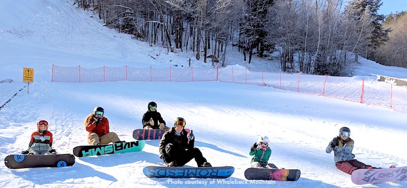 Whaleback Ski Area in Enfield, NH, 2 hours north of Boston Whaleback Ski Area in Enfield, NH, 2 hours north of Boston
