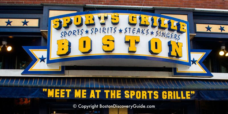 Sports Grille near TD Garden in Boston