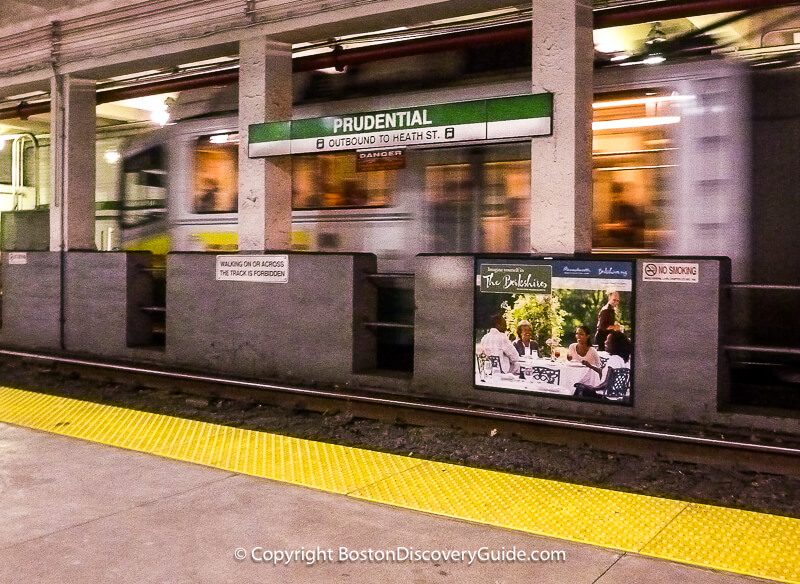 Silverline station sign - Boston's South End