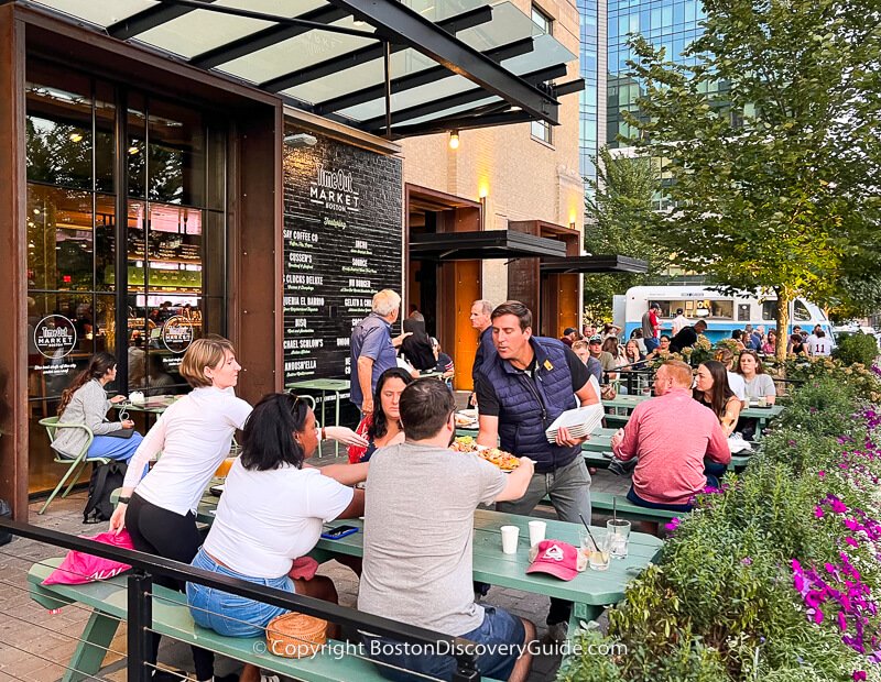 Soaking up the last rays of summer at Time Out Market Boston