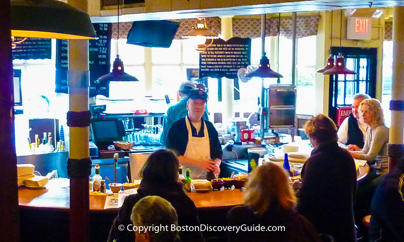 Oyster Bar at Union Oyster House in Boston