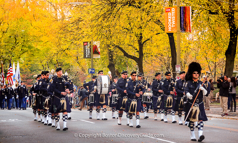 Veterans Day Parade - Boston Police Fife and Drum Corp