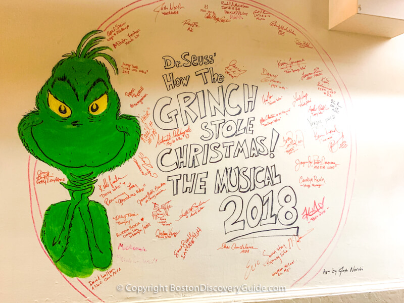 "How the Grinch Stole Christmas" cast autographs
