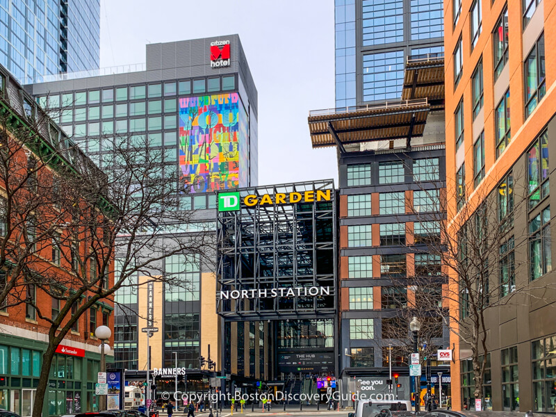 TD Garden at Hub on Causeway in the West End