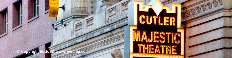 Cutler Majestic Theatre in Boston Cutler Majestic Theatre in Boston