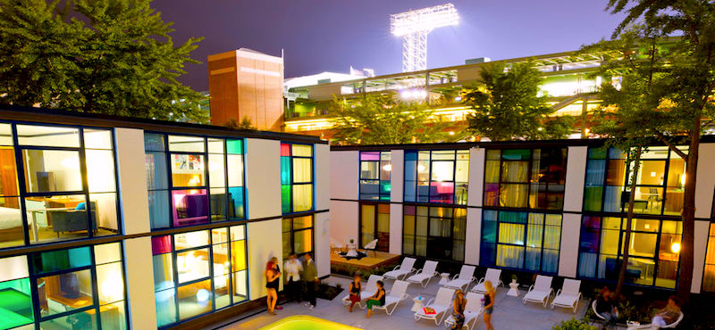 Verb Hotel in Boston, next to Fenway Park