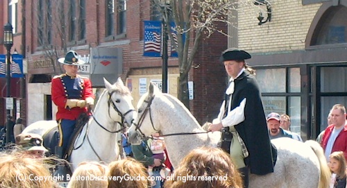 Reenactment of Paul Revere's ride Reenactment of Paul Revere's ride